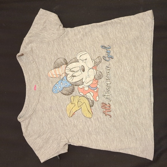 Disney Minnie Mouse All American Girl T-shirt - Picture 1 of 3